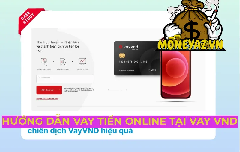 hướng dẫn vay tiền tại app vayvnd